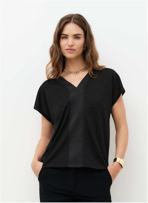 Caroll Tee-shirts 262T-TPITA femme noir