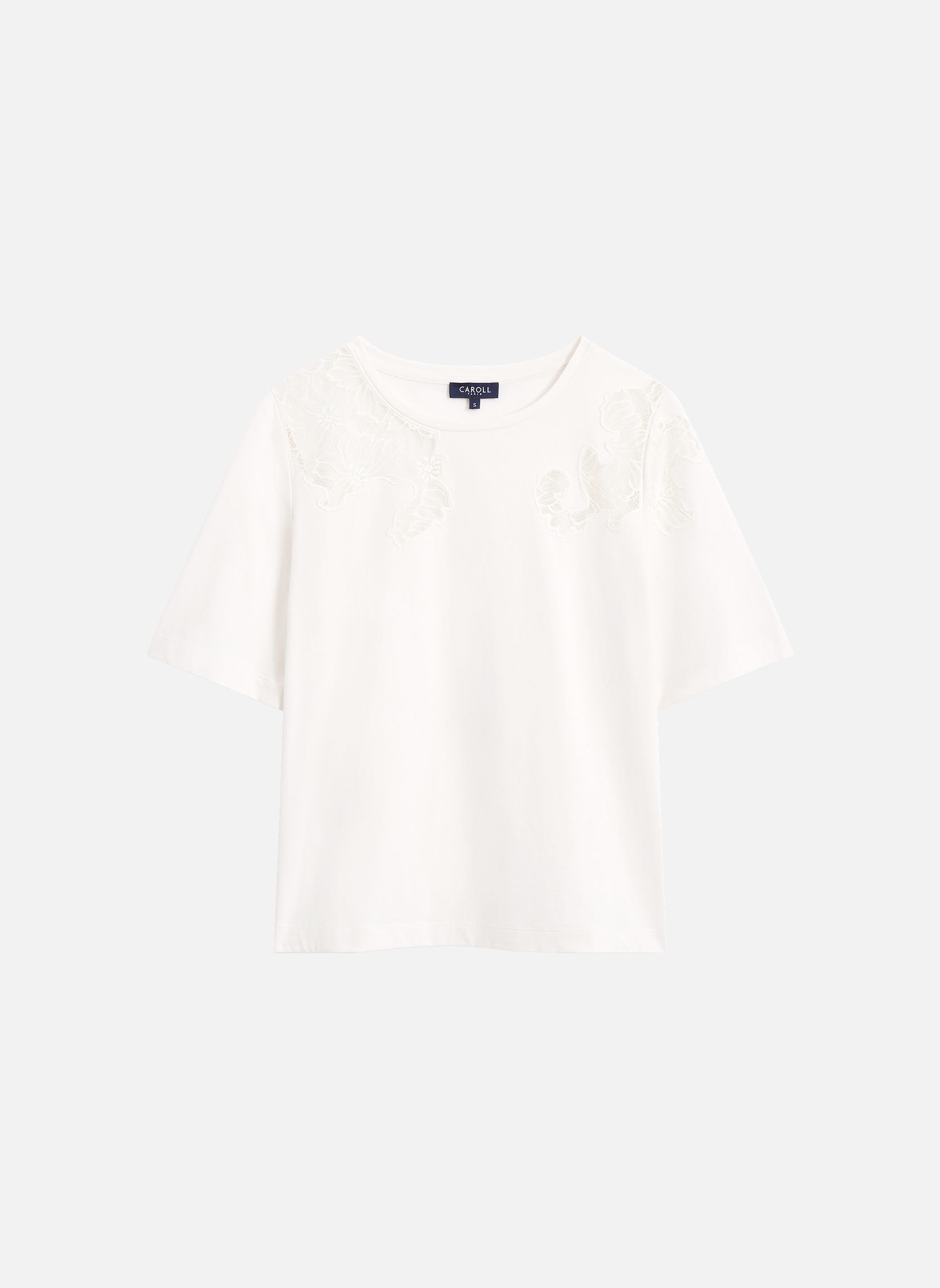 Tee-shirts 262T-TDALILA femme blanc Caroll Tee-shirts 262T-TDALILA femme blanc Blanc