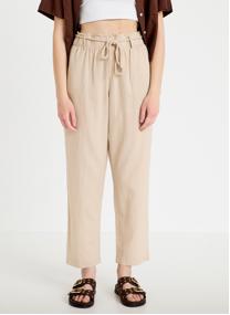 Pantalons droit PANJOGNEW femme noir
