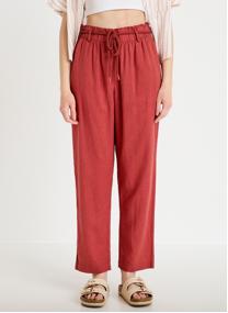 Pantalons droit PANJOGNEW femme noir