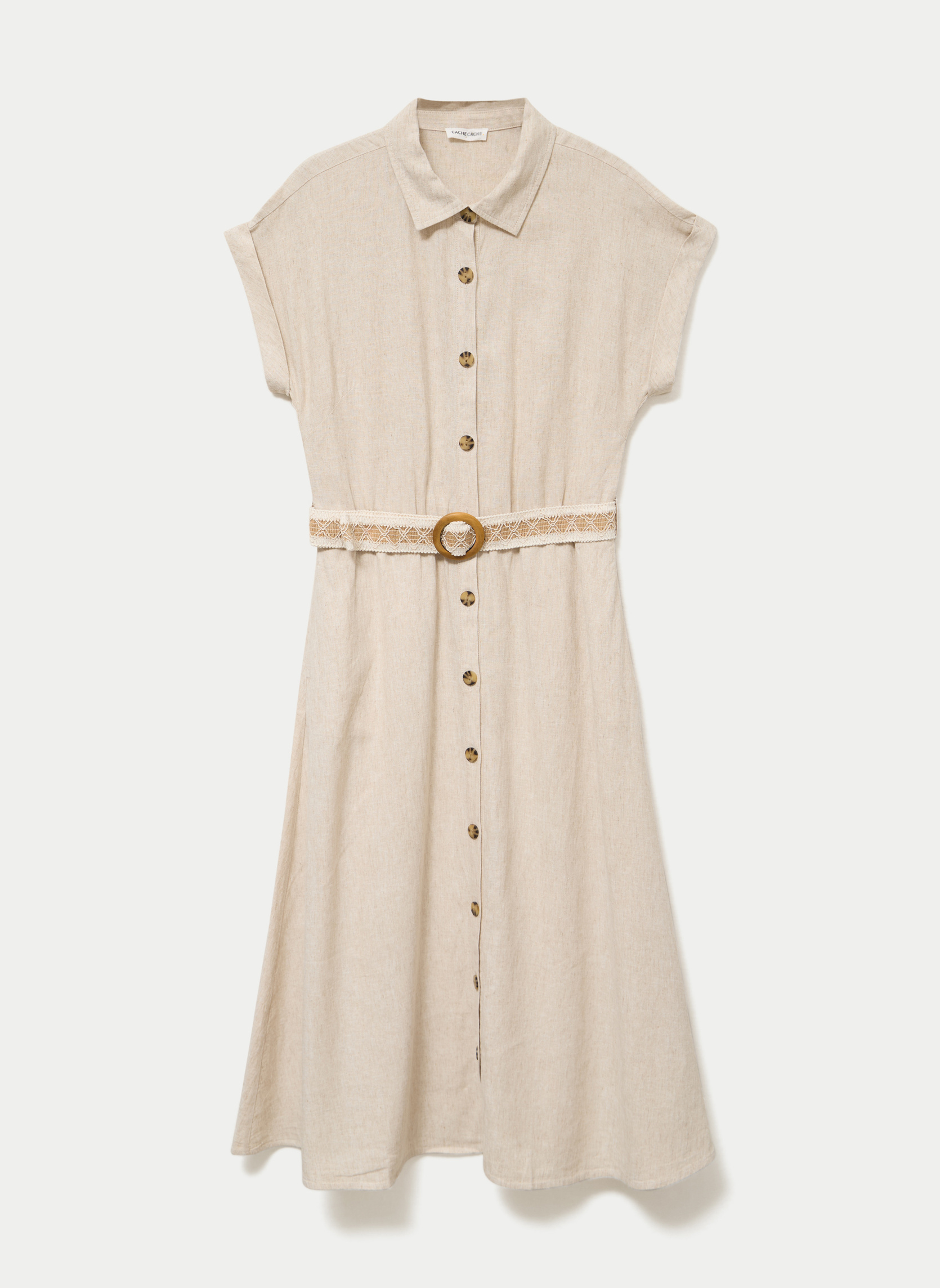 Robes ROLOLINEWMCH femme beige Cache Cache Robes ROLOLINEWMCH femme beige Beige