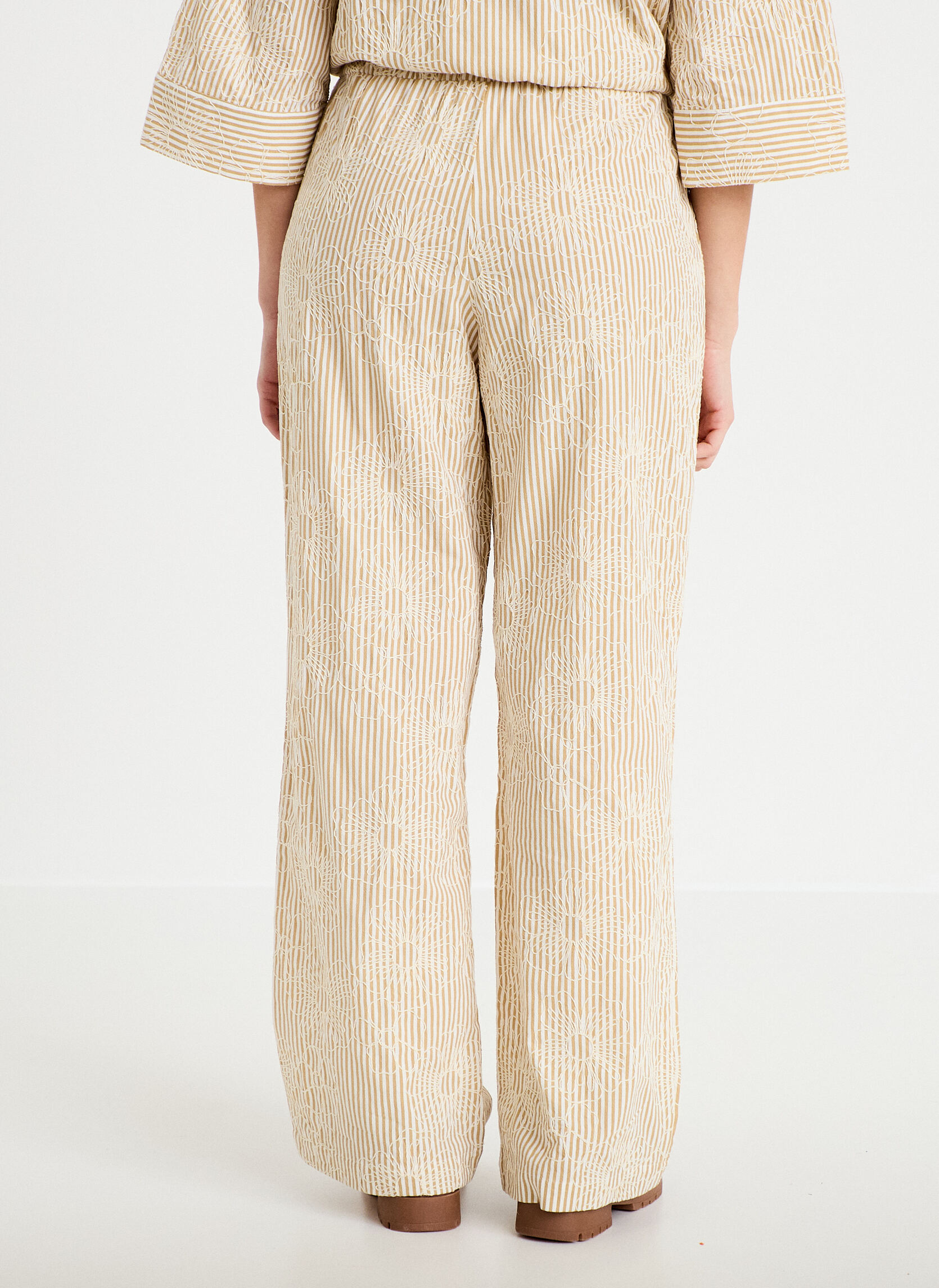Pantalons droit PANCORNELI femme beige Cache Cache Pantalons droit PANCORNELI femme beige Beige