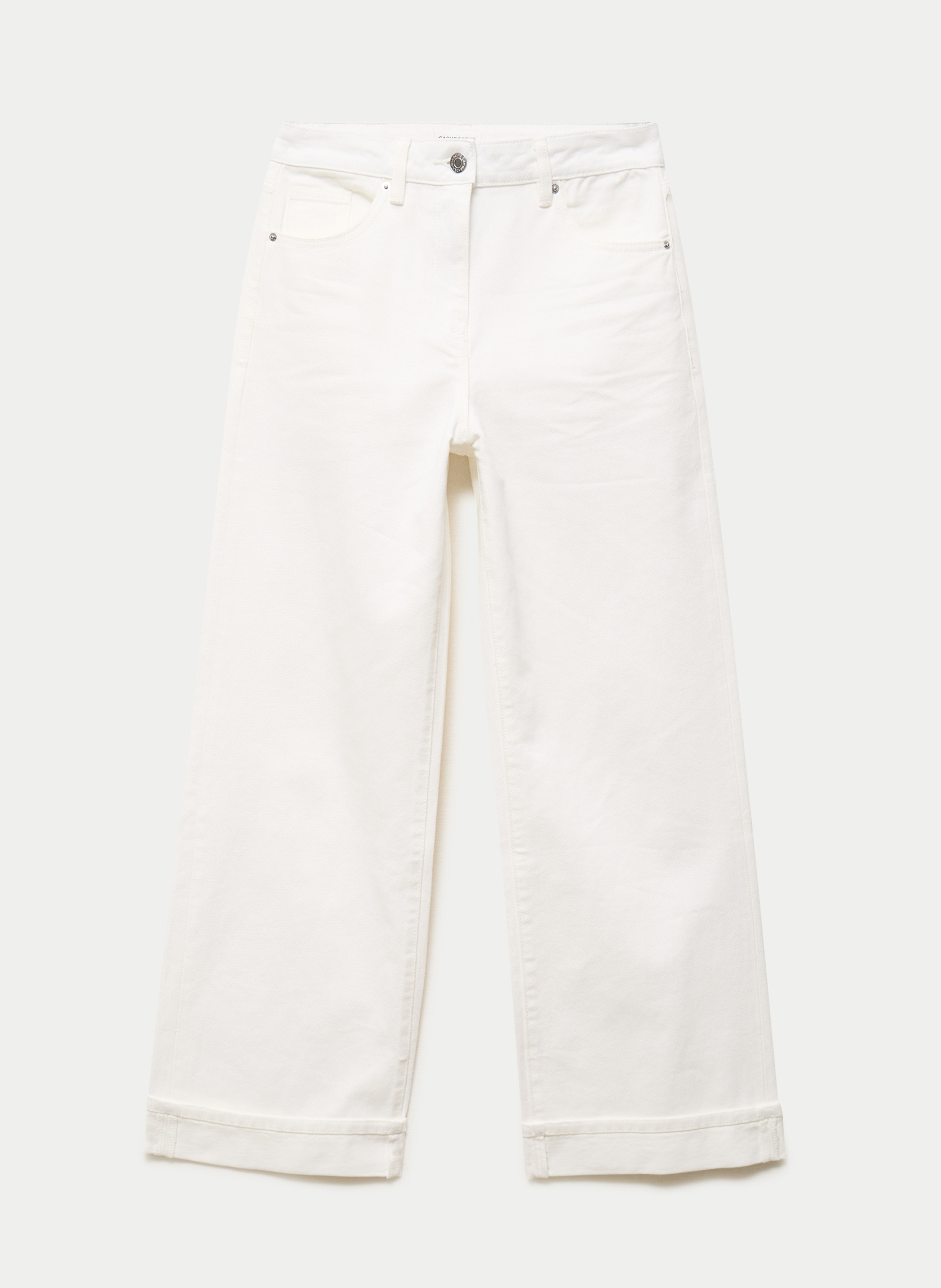 Jeans droit DELHO-LOTY2W femme blanc Cache Cache Jeans droit DELHO-LOTY2W femme blanc Blanc