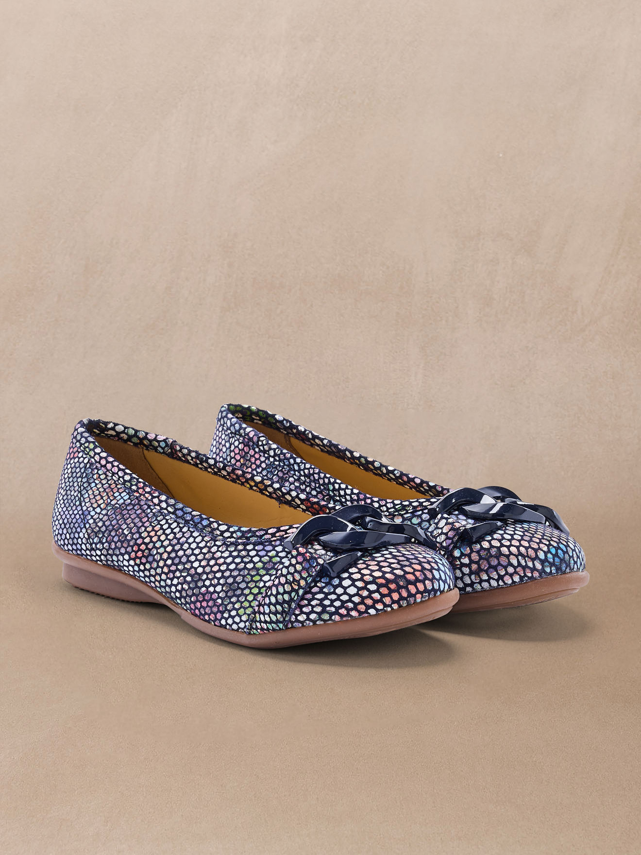 Ballerines classiques BALLERINE femme bleu Pediconfort Ballerines classiques BALLERINE femme bleu Bleu