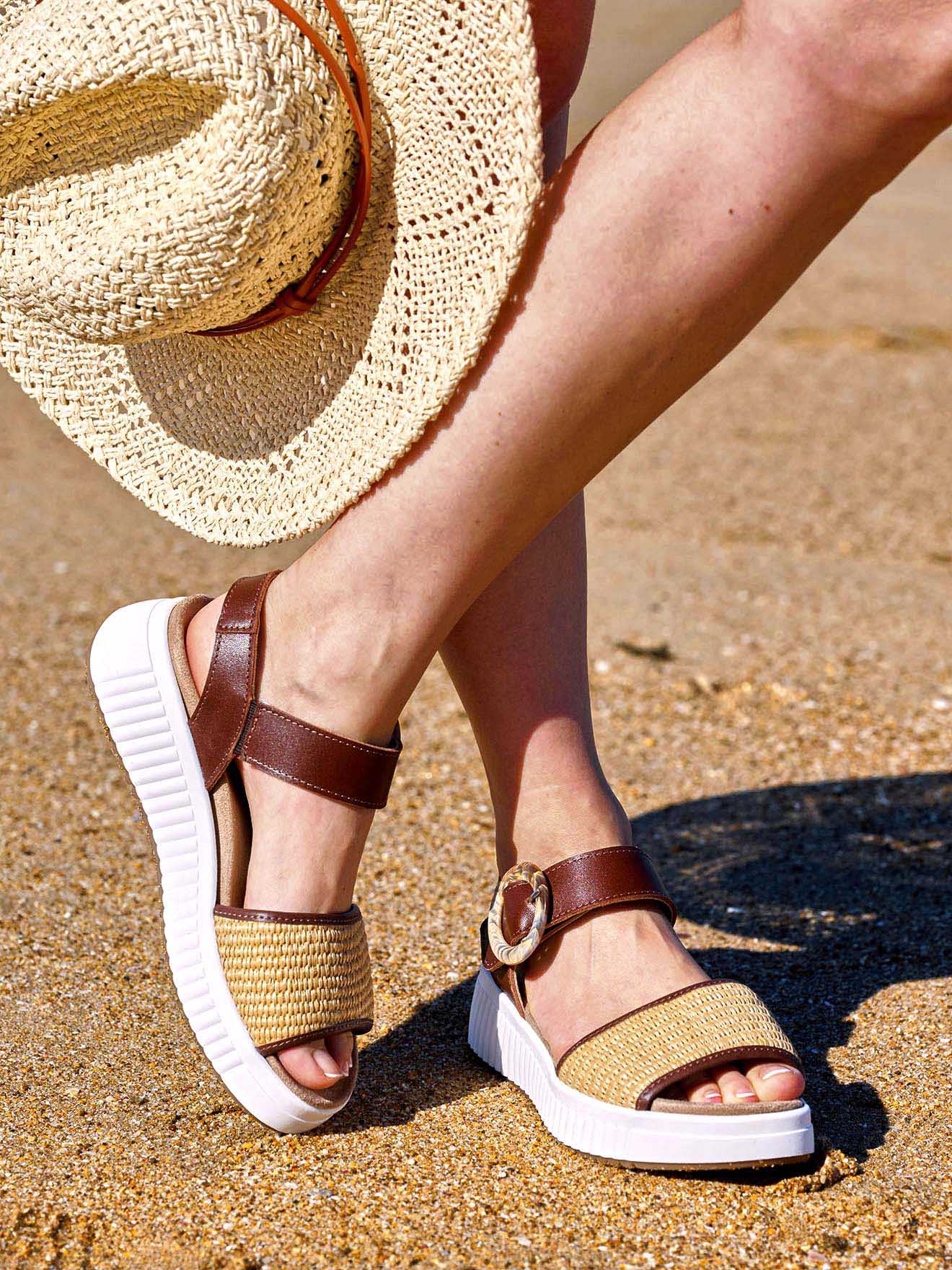 Sandales SANDALES femme marron Pediconfort Sandales SANDALES femme marron Marron