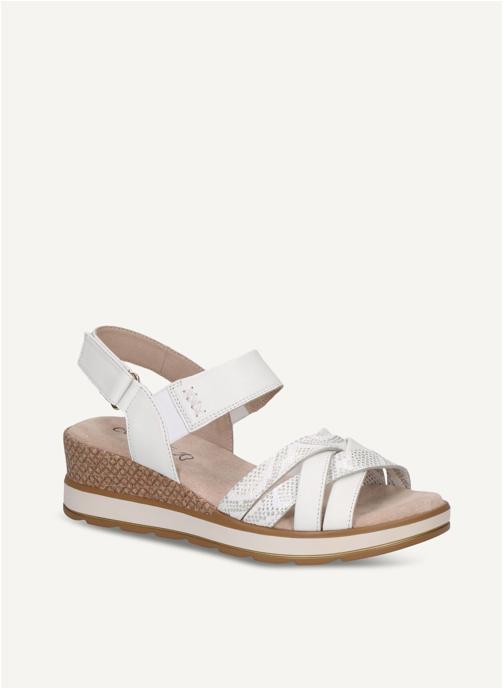 Caprice Sandales 9-28752-42 femme blanc