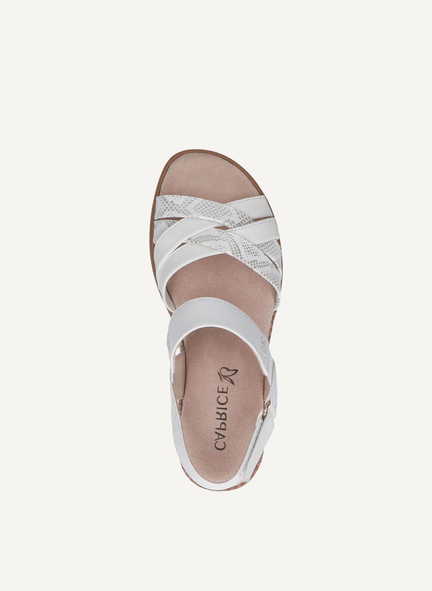 Sandales 9-28752-42 femme blanc Caprice Sandales 9-28752-42 femme blanc Blanc
