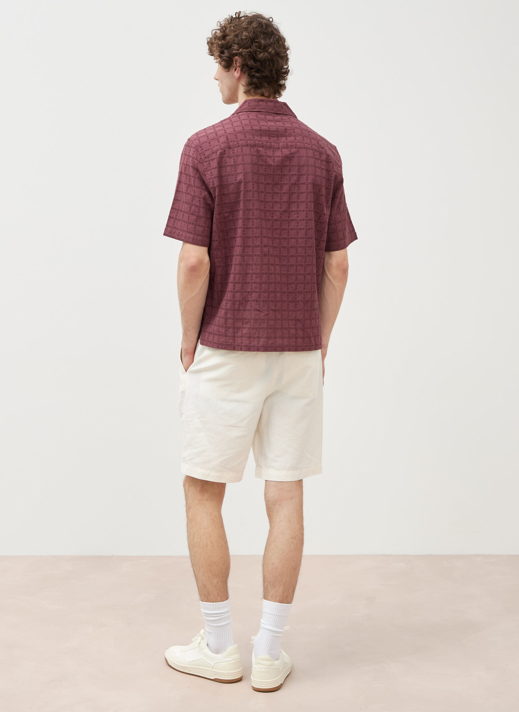 Chemises JAVABROD1H homme violet Bonobo Chemises JAVABROD1H homme violet Violet