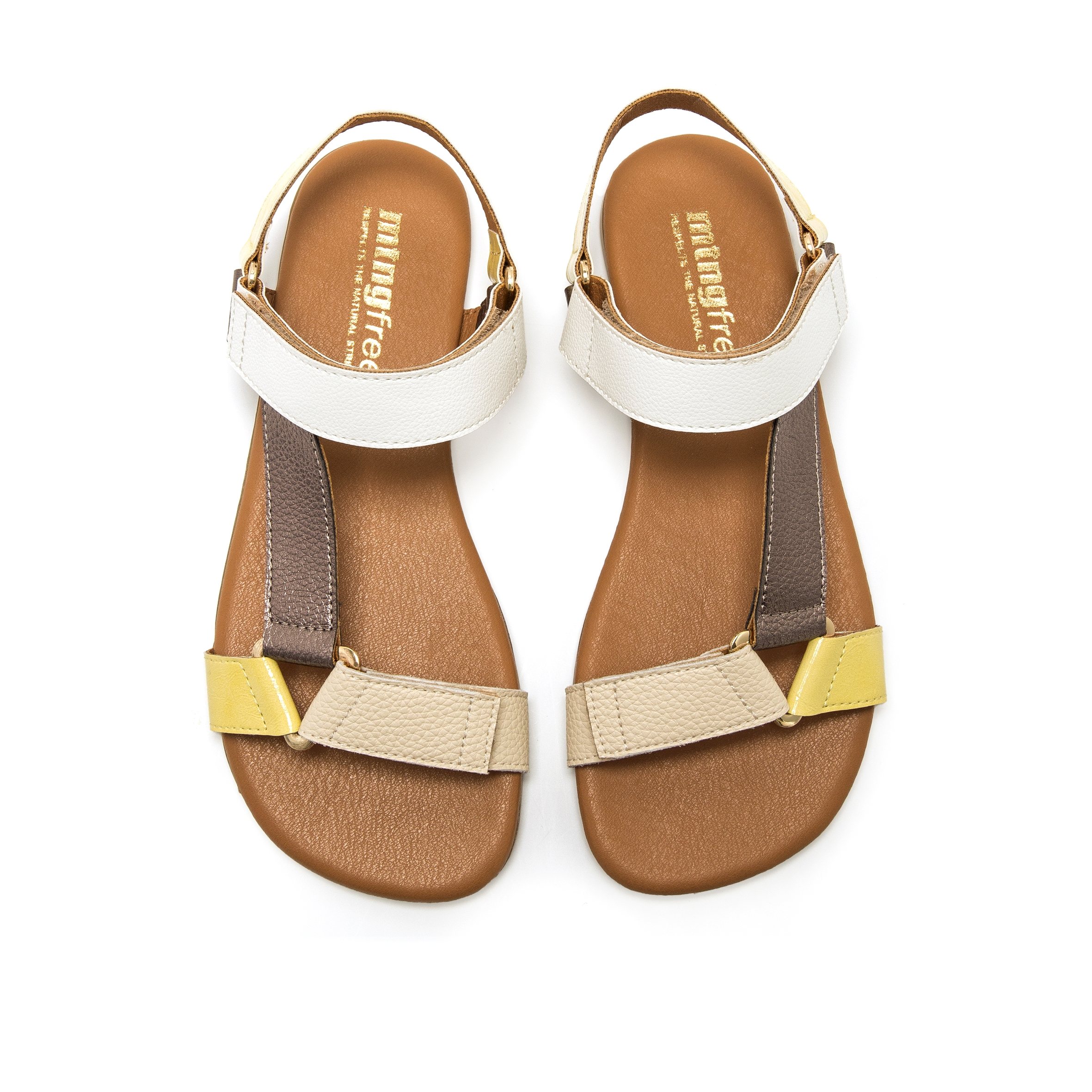 Sandales Sandales plates Femme MTNG FREE CLEO beige femme beige MTNG Sandales Sandales plates Femme MTNG FREE CLEO beige femme beige Beige