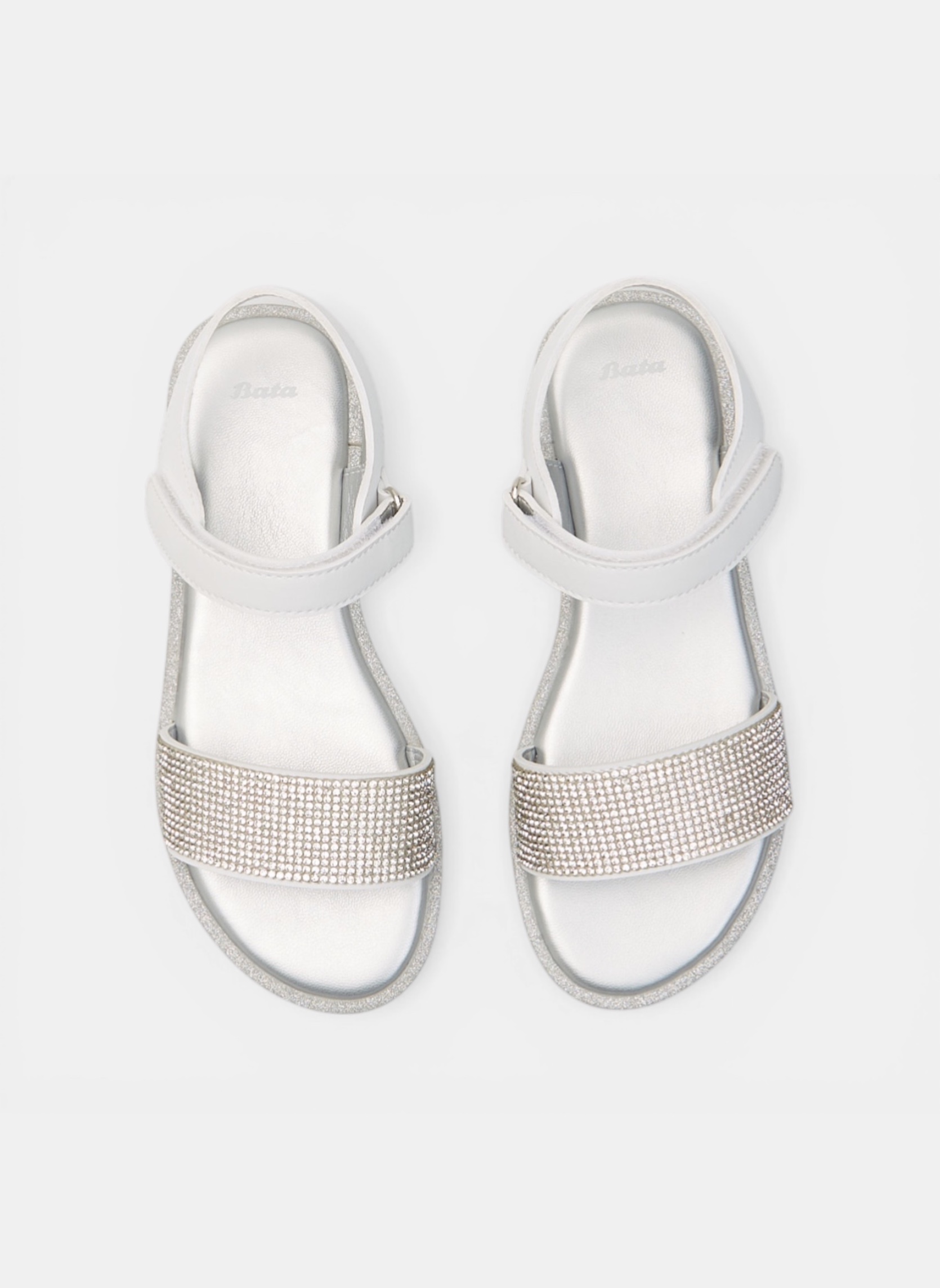Sandales 2611349 fille blanc Bata Sandales 2611349 fille blanc Blanc