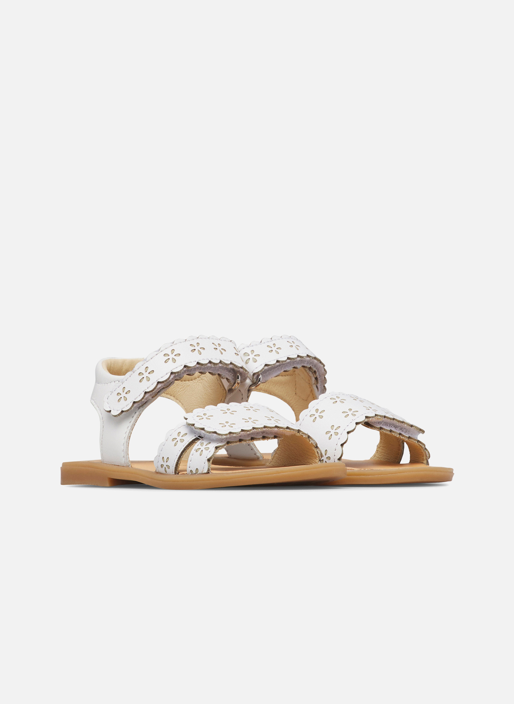 Sandales Sandales NILMIA Blanc- fille blanc Naturino Sandales Sandales NILMIA Blanc- fille blanc Blanc