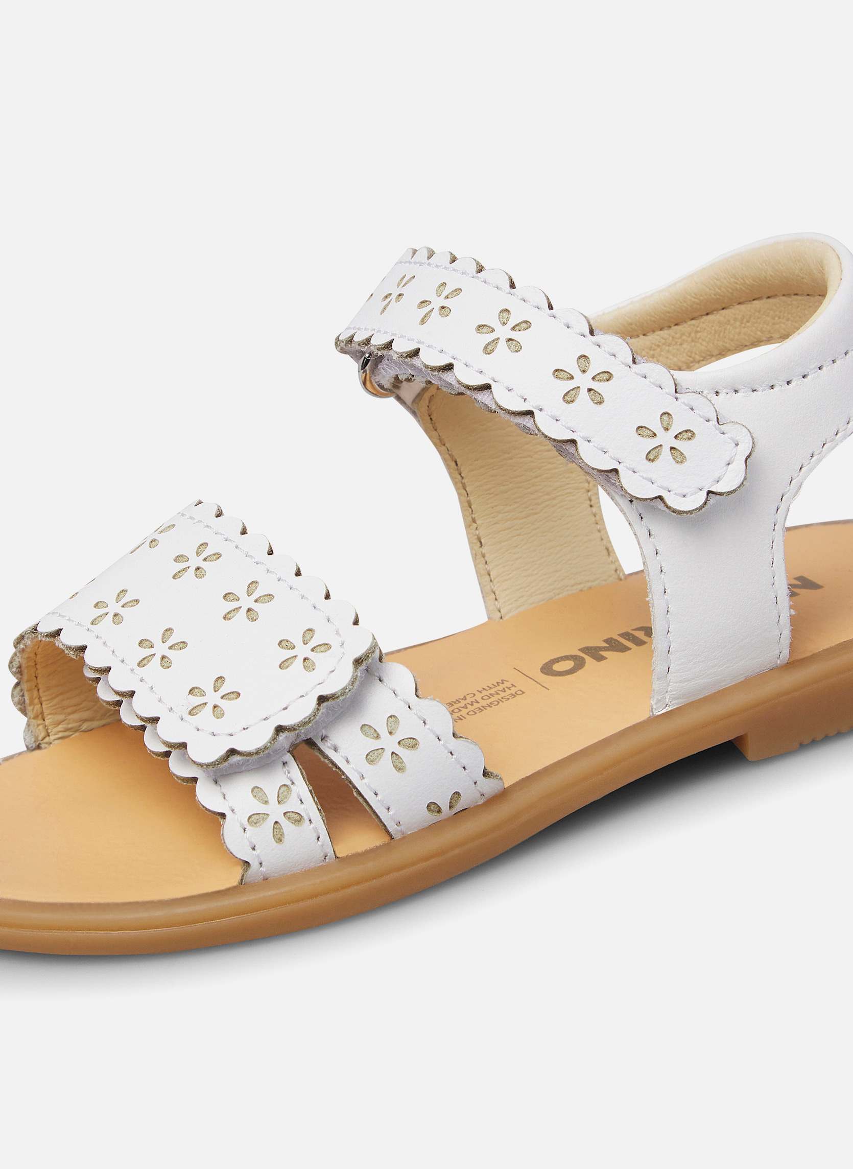 Sandales Sandales NILMIA Blanc- fille blanc Naturino Sandales Sandales NILMIA Blanc- fille blanc Blanc