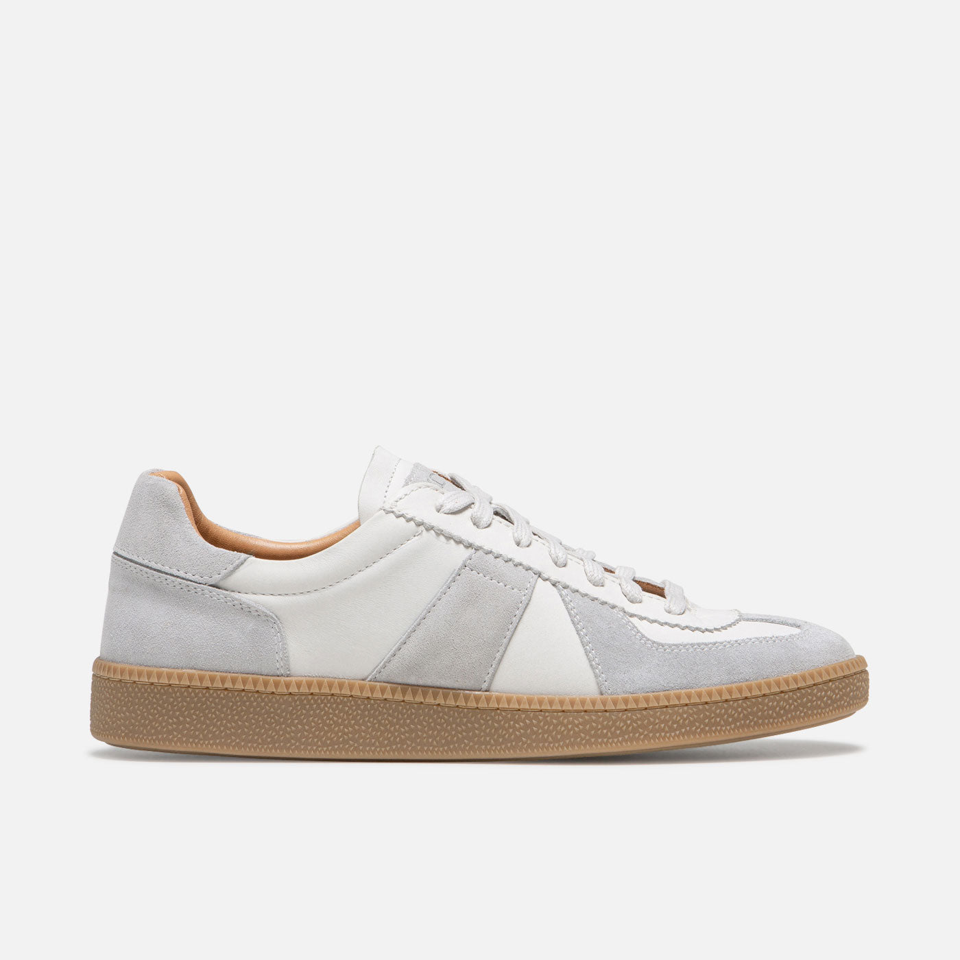 Baskets basses BASKET KINKS SM ECRU+BLANC homme blanc Kost Baskets basses BASKET KINKS SM ECRU+BLANC homme blanc Blanc