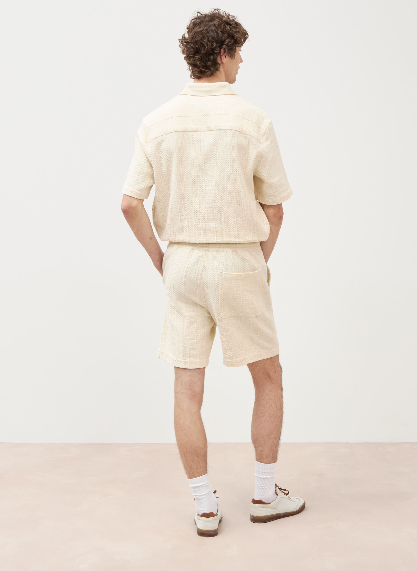 Bermudas BERMCRAFT3H homme beige Bonobo Bermudas BERMCRAFT3H homme beige Beige