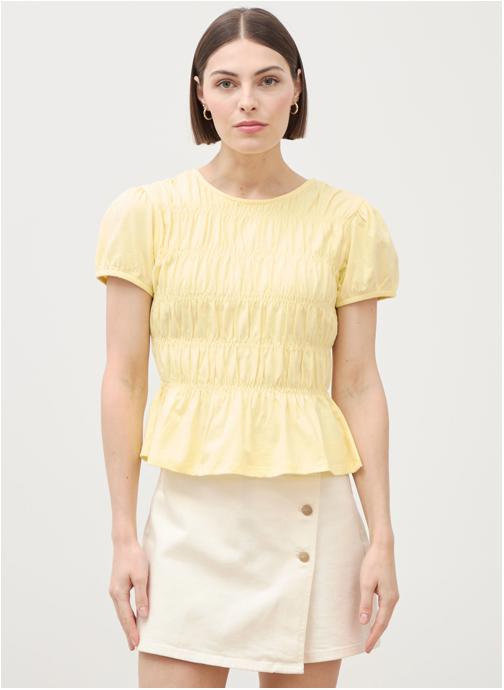 Bonobo Tee-shirts FRENCHCOUF femme jaune