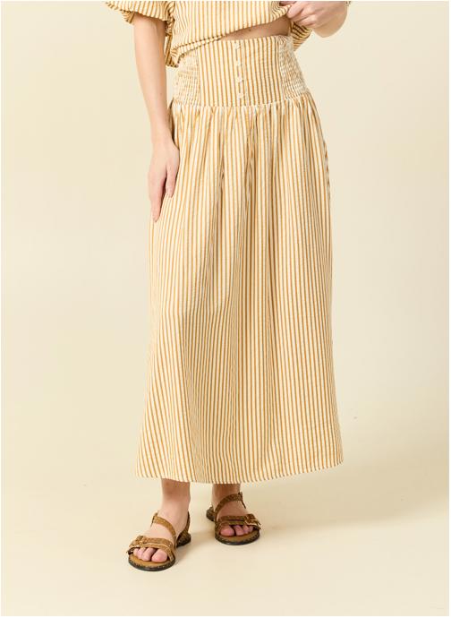 Bonobo Jupes mi-longues LANZARJULE#F femme jaune