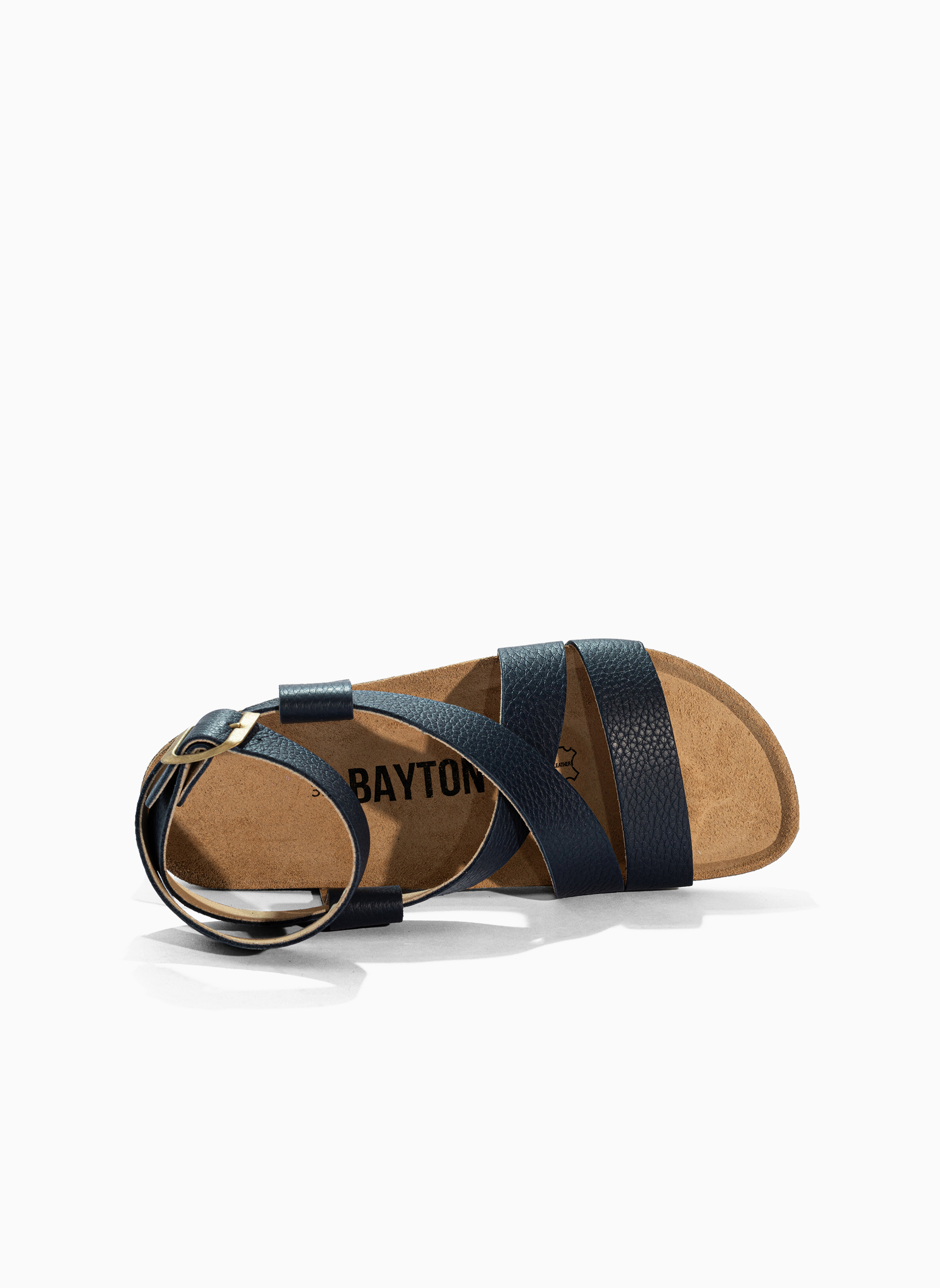 Sandales MYKONOS femme bleu Bayton Sandales MYKONOS femme bleu Bleu marine