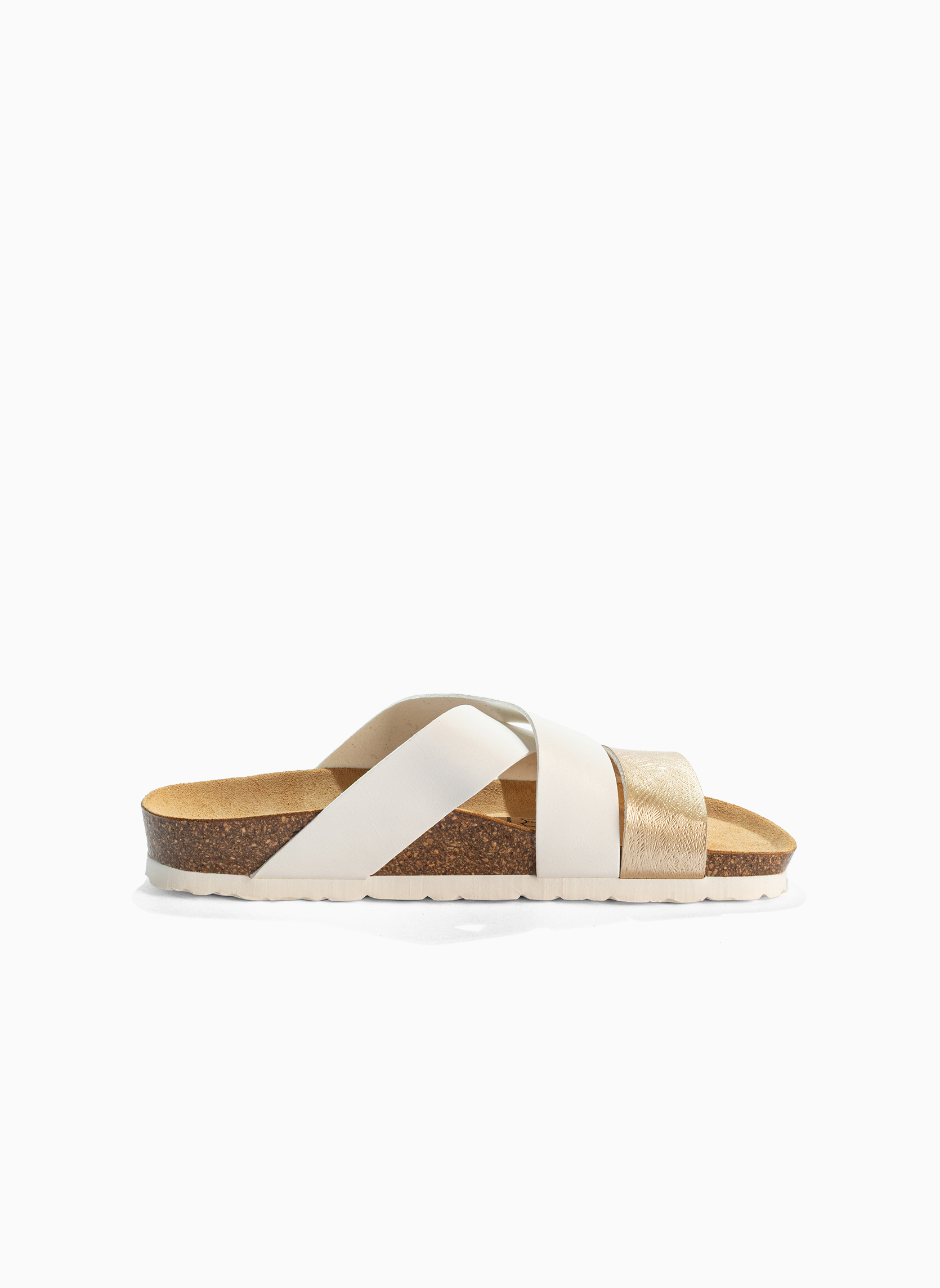 Sandales SEVILLE femme blanc Bayton Sandales SEVILLE femme blanc Blanc & doré