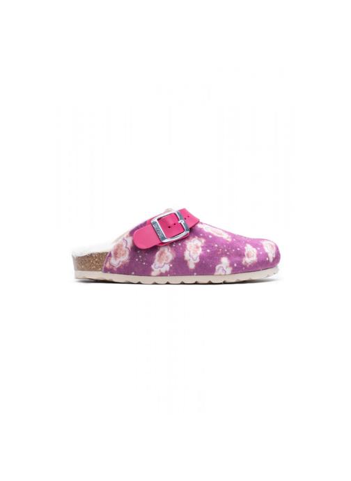 Bayton Mules et sabots Gris fille violet