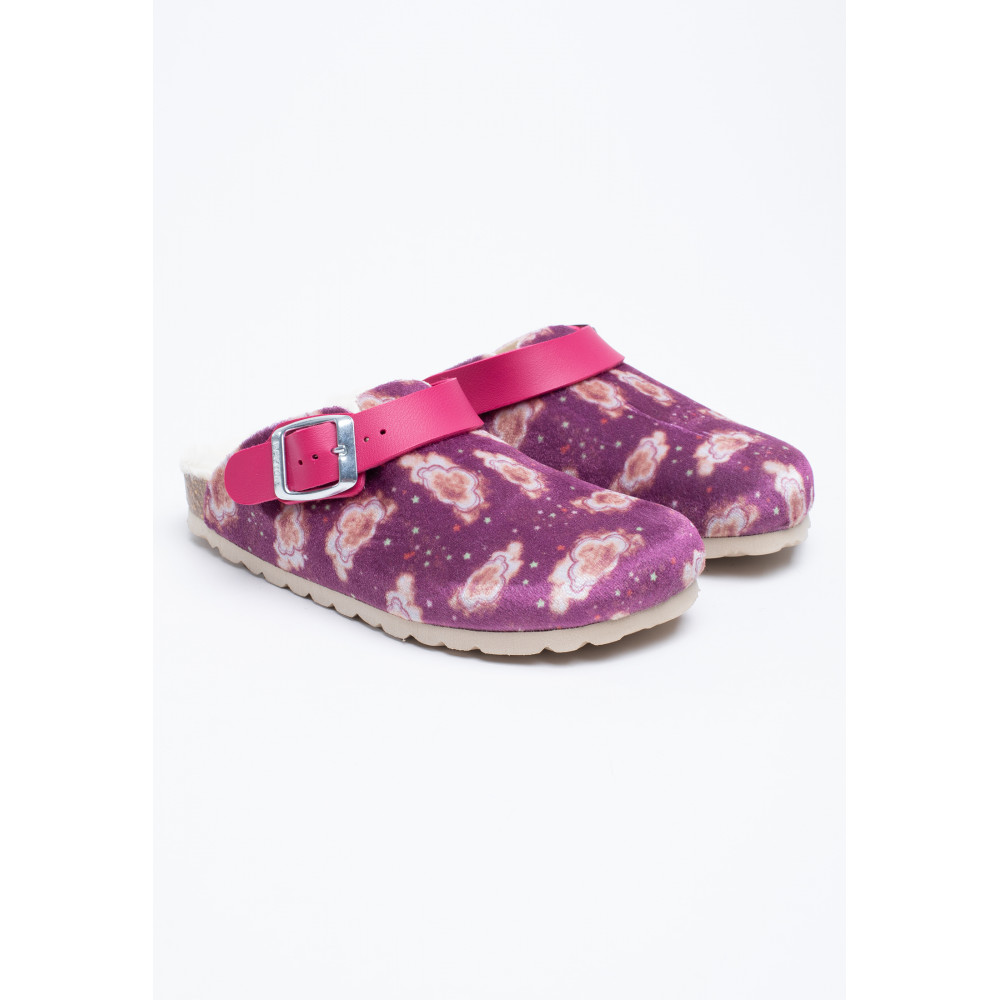 Mules et sabots Gris fille violet Bayton Mules et sabots Gris fille violet Violet