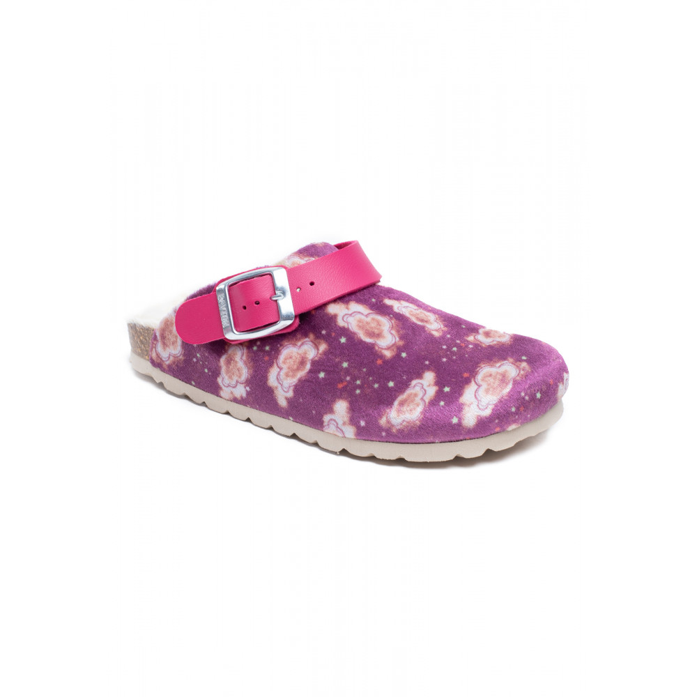 Mules et sabots Gris fille violet Bayton Mules et sabots Gris fille violet Violet