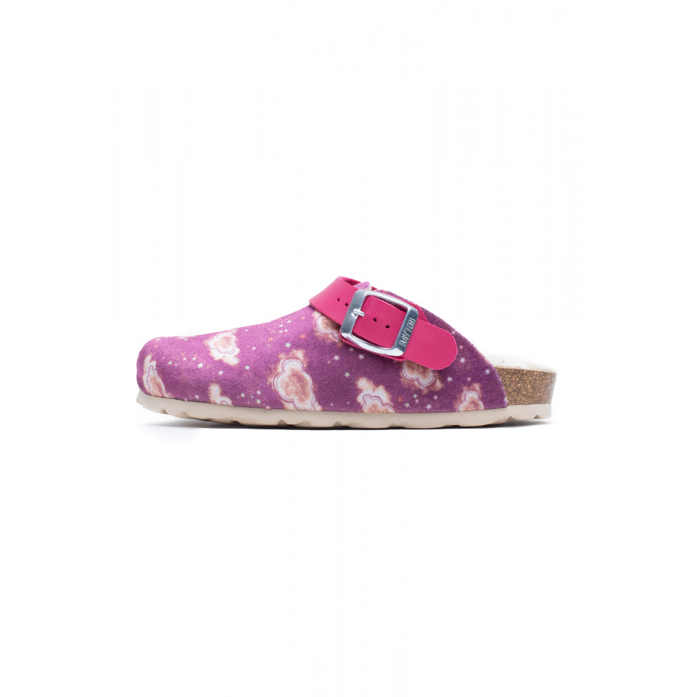 Mules et sabots Gris fille violet Bayton Mules et sabots Gris fille violet Violet