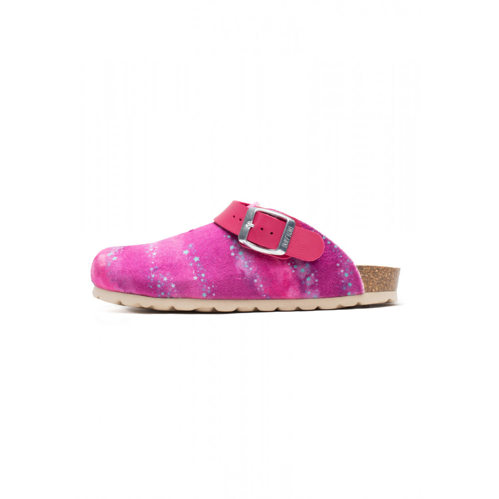 Mules et sabots Gris fille rose Bayton Mules et sabots Gris fille rose Rose