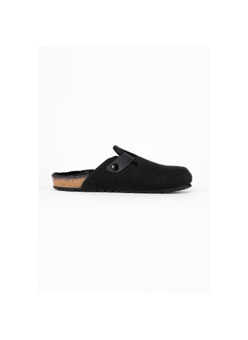 Bayton Mules Marron clair femme noir