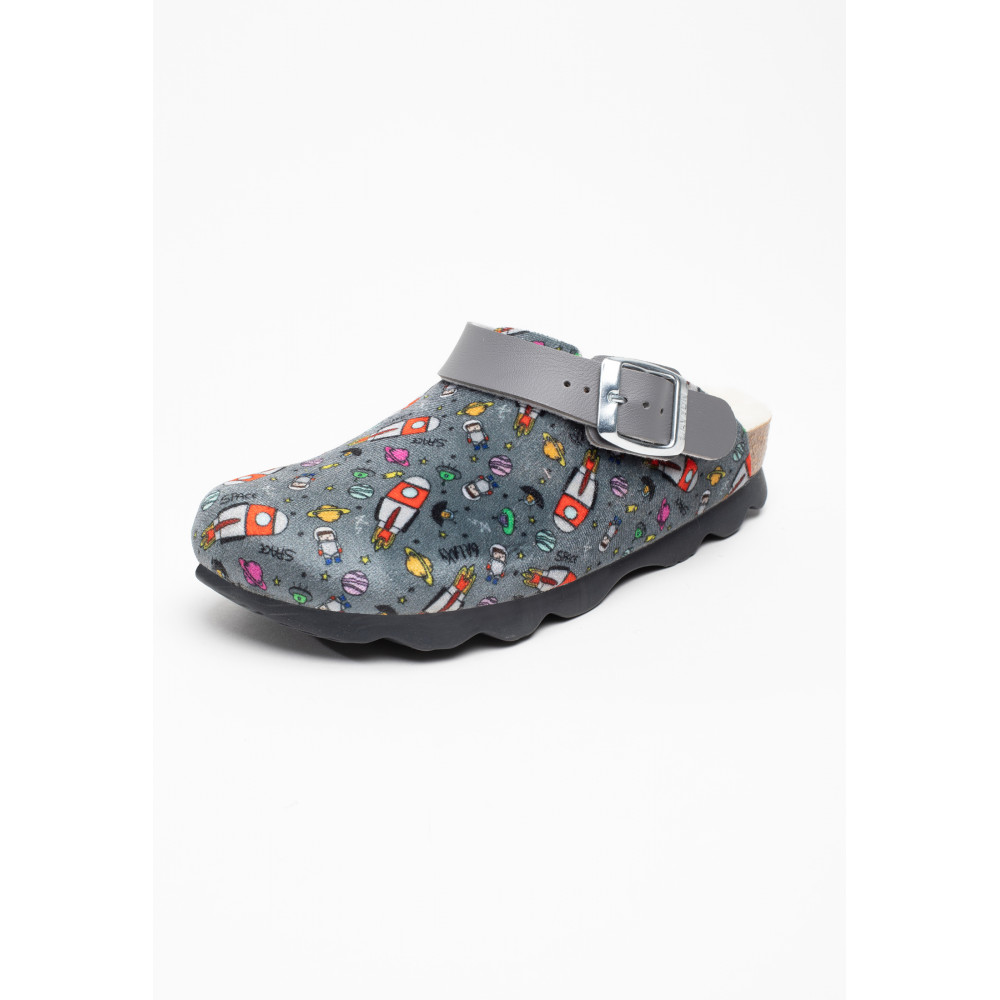 Mules et sabots Orange fille gris Bayton Mules et sabots Orange fille gris Gris