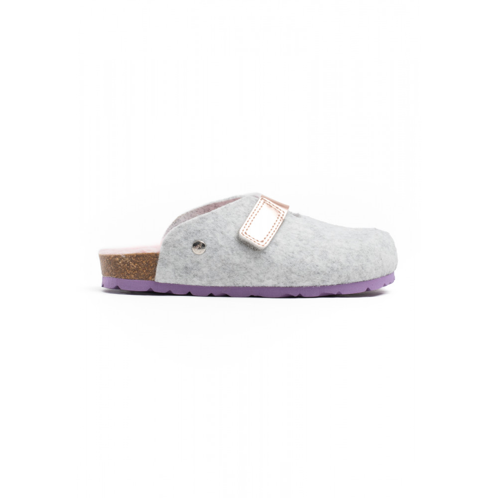 Mules et sabots Gris fille gris Bayton Mules et sabots Gris fille gris Gris