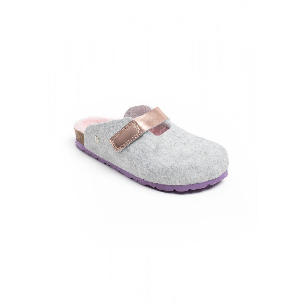 Mules et sabots Gris fille gris Bayton Mules et sabots Gris fille gris Gris
