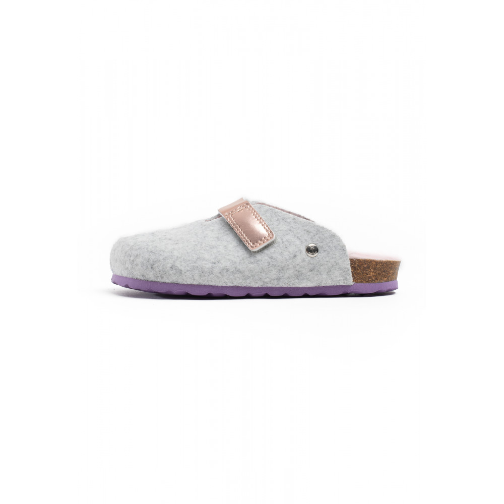 Mules et sabots Gris fille gris Bayton Mules et sabots Gris fille gris Gris