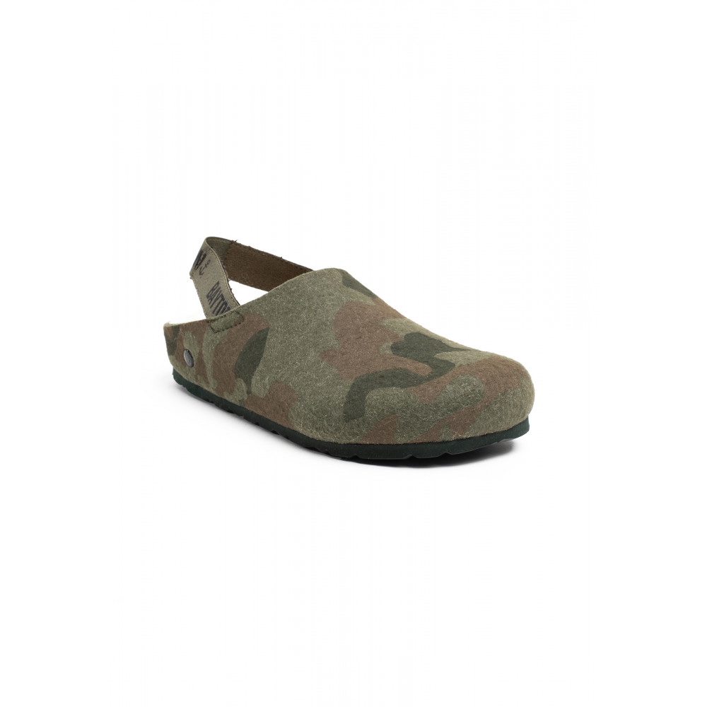 Mules et sabots Noir fille vert Bayton Mules et sabots Noir fille vert Kaki