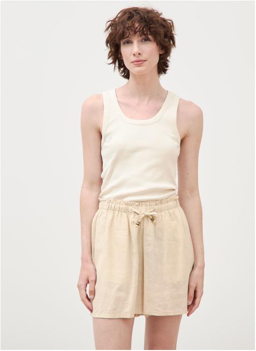 Bonobo Shorts EASYLINSHO2F femme beige