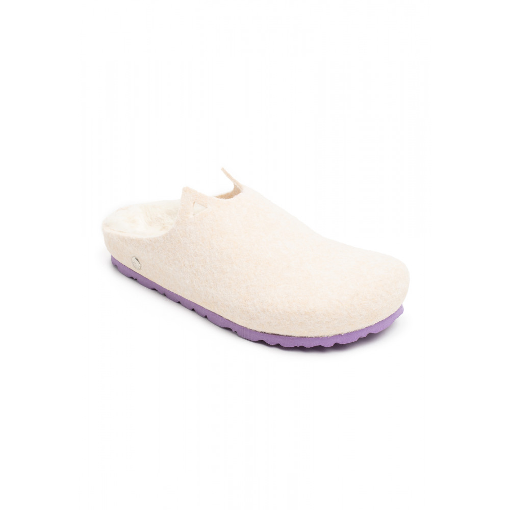 Mules et sabots Violet fille blanc Bayton Mules et sabots Violet fille blanc Blanc