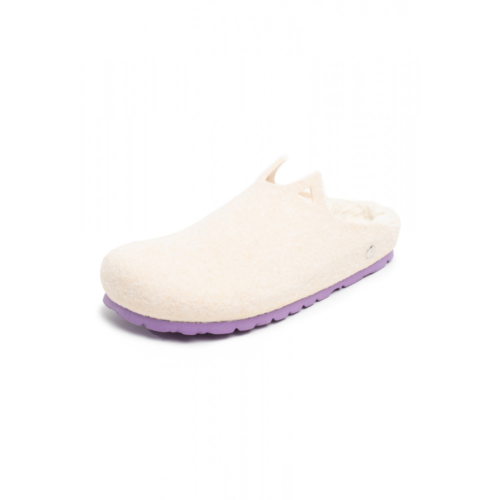 Mules et sabots Violet fille blanc Bayton Mules et sabots Violet fille blanc Blanc