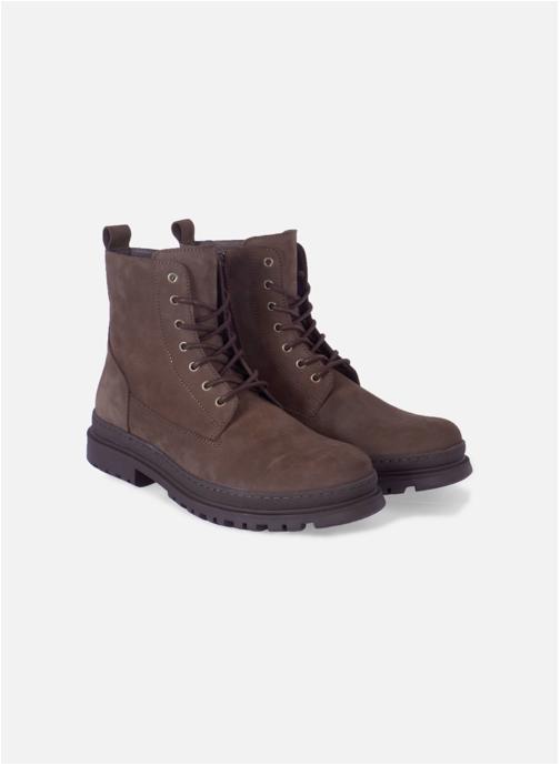 JULES & JENN Bottines et boots Boots lacet Sacha homme marron