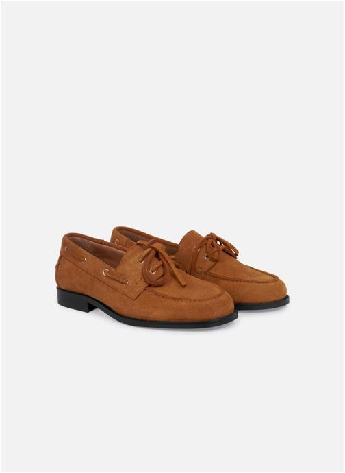 JULES & JENN Mocassins Mocassins bateau Thelma femme marron