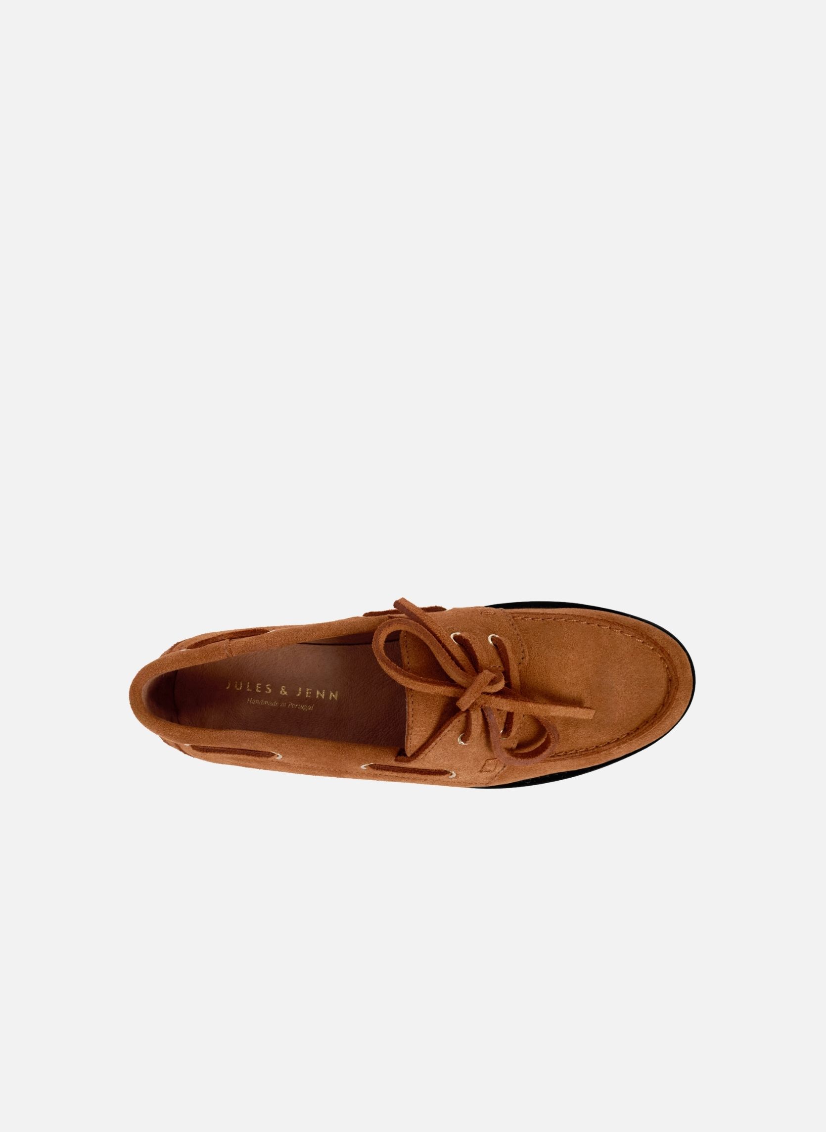 Mocassins Mocassins bateau Thelma femme marron JULES & JENN Mocassins Mocassins bateau Thelma femme marron Camel