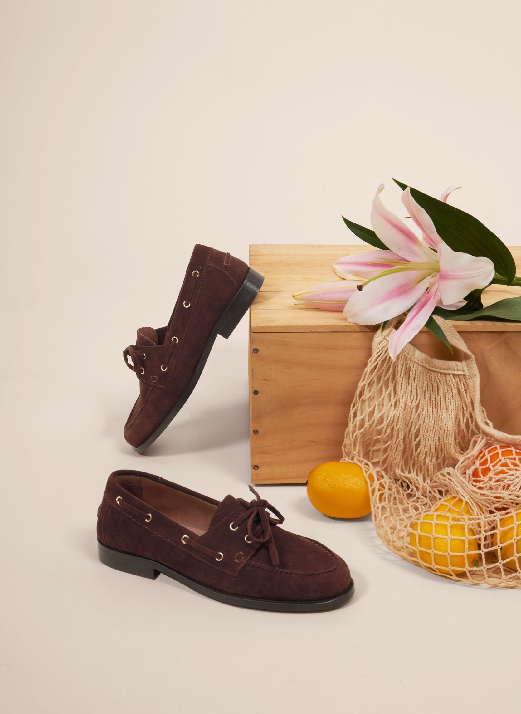 Mocassins Mocassins bateau Thelma femme marron JULES & JENN Mocassins Mocassins bateau Thelma femme marron Marron