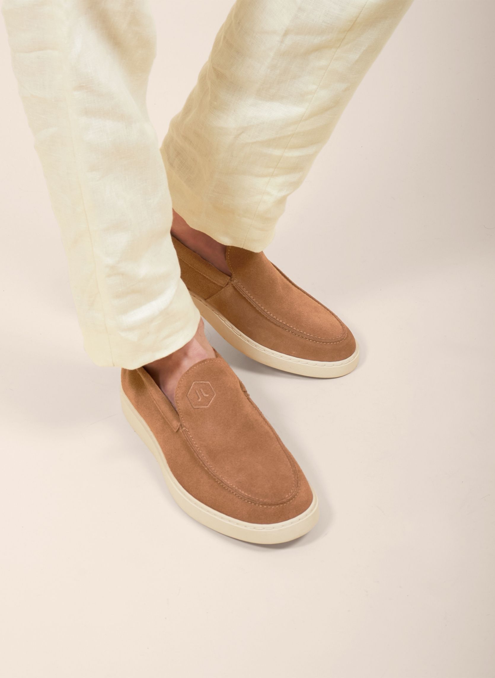 Mocassins Mocassins Hugo homme marron JULES & JENN Mocassins Mocassins Hugo homme marron Cognac