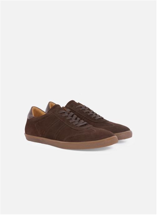 JULES & JENN Baskets basses Tennis Basile homme marron