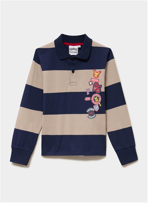 Pokemon Tee-shirts SHL_SILVANO_POKEMON garçon beige