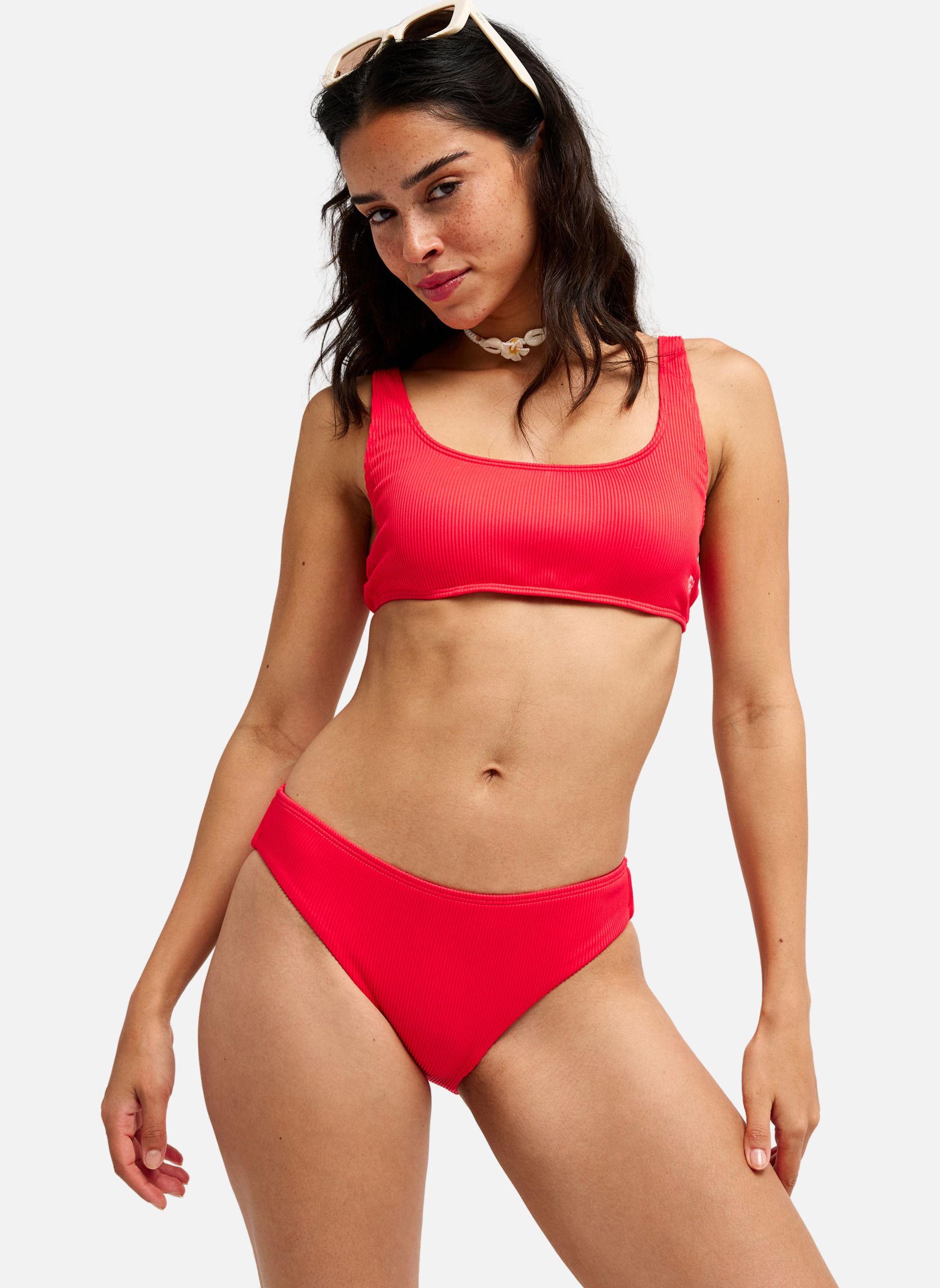 Bas de maillot culotte Roxy Love Hipster femme rouge Roxy Bas de maillot culotte Roxy Love Hipster femme rouge Rouge