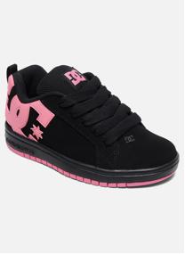Baskets basses Court Graffik fille noir DC Shoes Baskets basses Court Graffik fille noir Noir