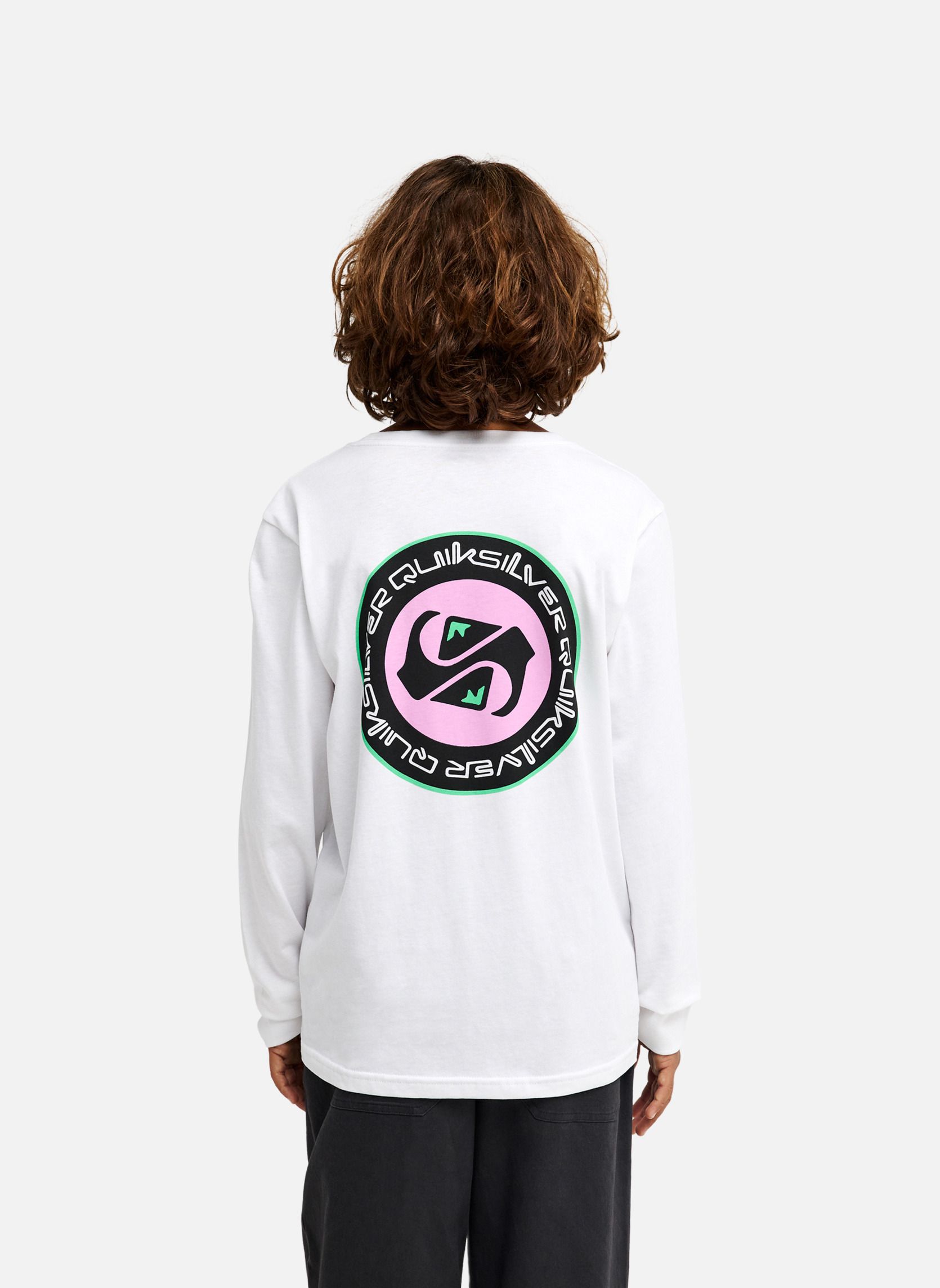 Tee-shirts Ev Duality garçon blanc Quiksilver Tee-shirts Ev Duality garçon blanc Blanc