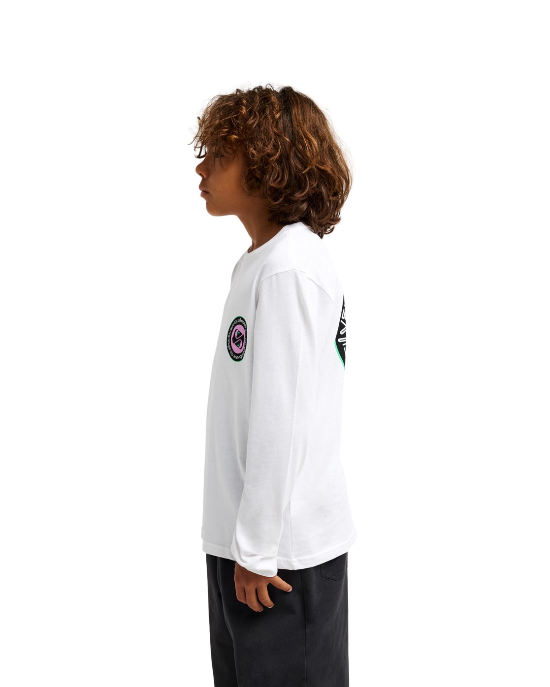 Tee-shirts Ev Duality garçon blanc Quiksilver Tee-shirts Ev Duality garçon blanc Blanc