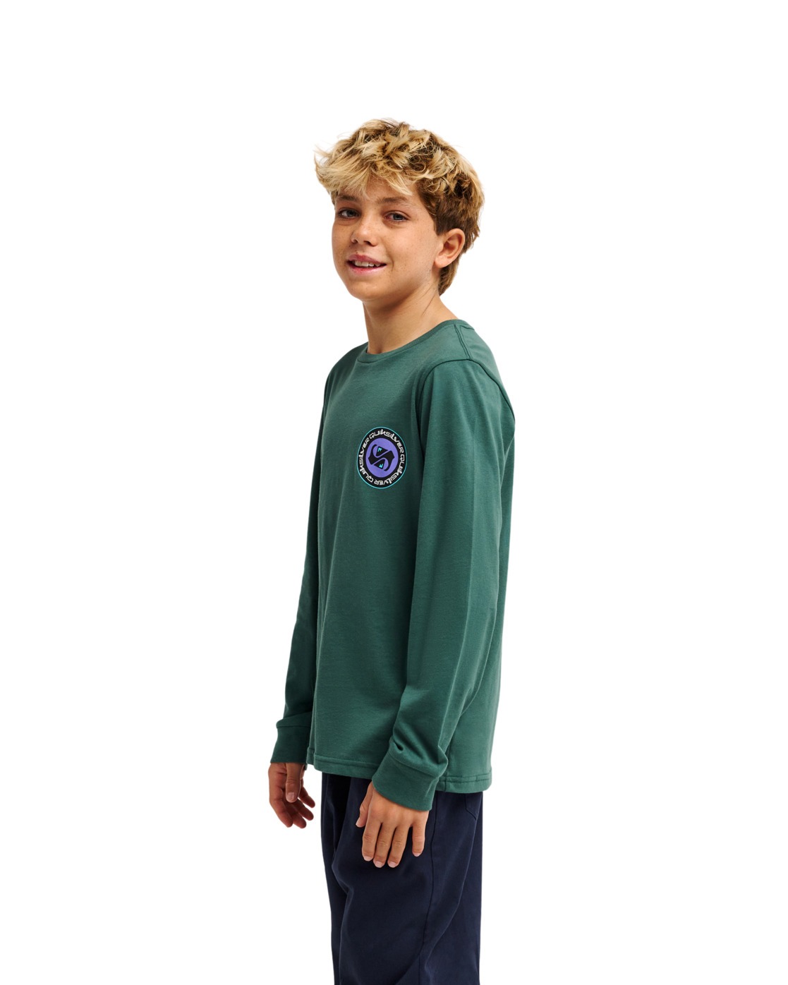 Tee-shirts Ev Duality garçon vert Quiksilver Tee-shirts Ev Duality garçon vert Vert