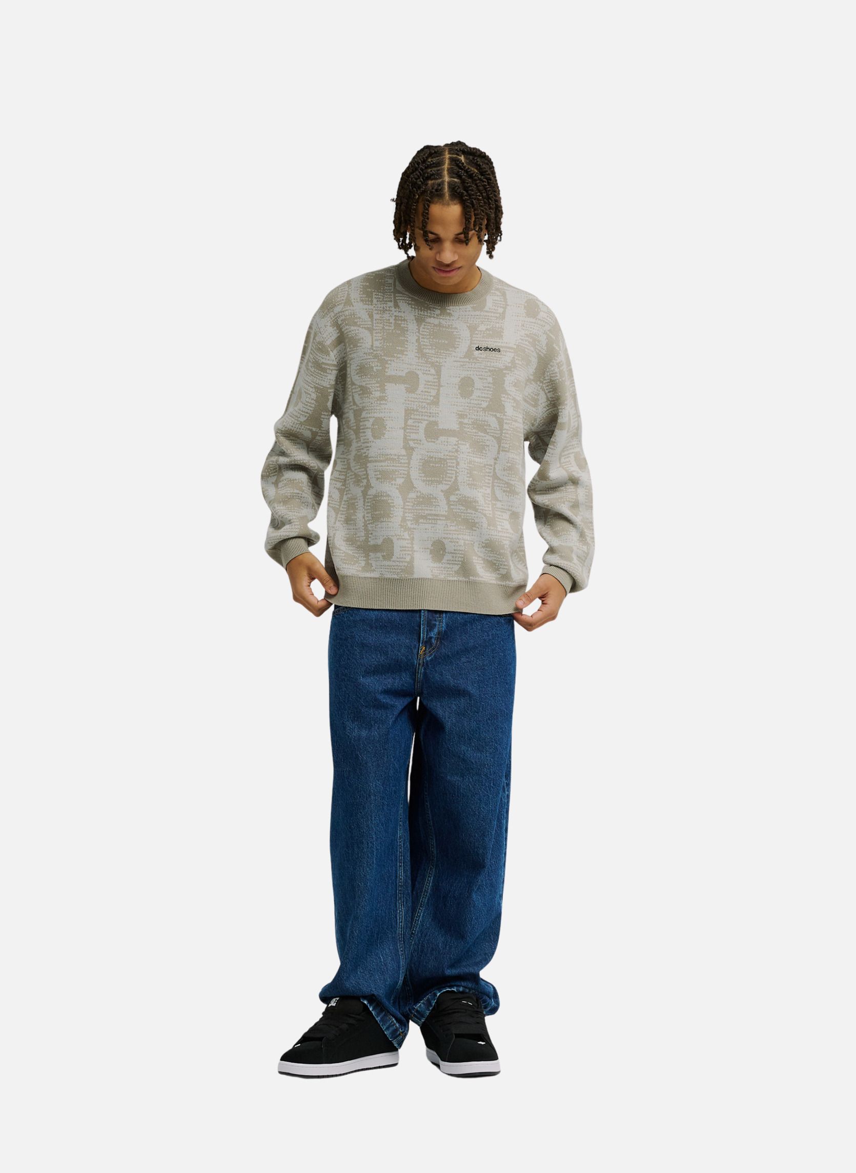 Pulls DC Blitxed homme gris DC Shoes Pulls DC Blitxed homme gris Gris
