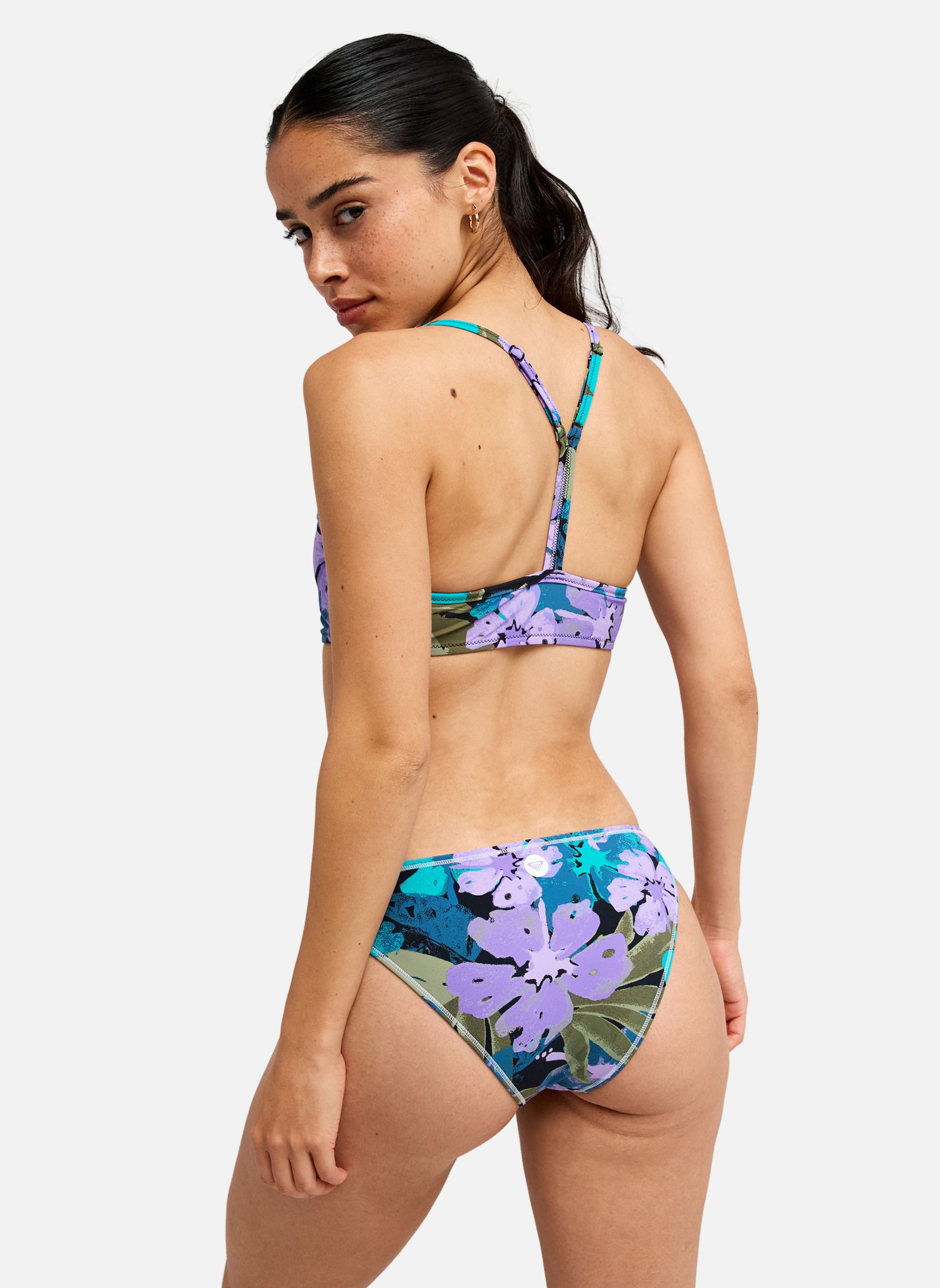 Bas de maillot culotte Roxy Active Classic femme violet Roxy Bas de maillot culotte Roxy Active Classic femme violet Violet